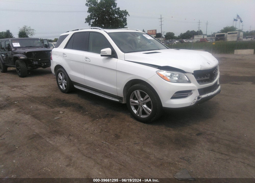 2014 MERCEDES-BENZ ML 350 4MATIC VIN: 4JGDA5HBXEA399692