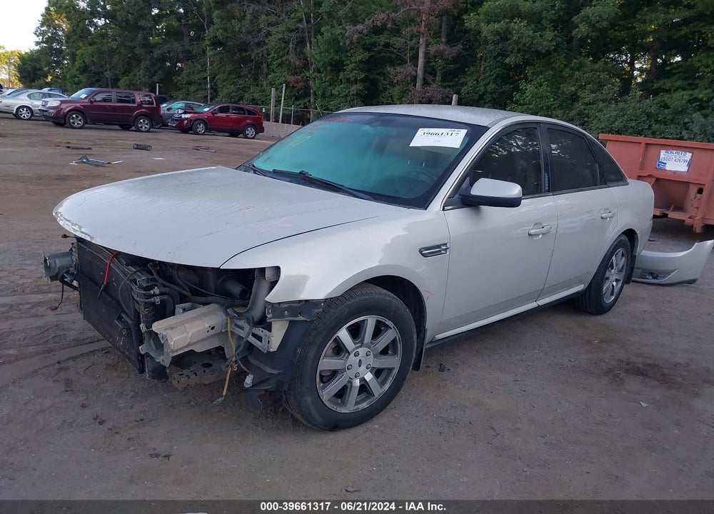 2008 FORD TAURUS SEL VIN: 1FAHP24W38G139685
