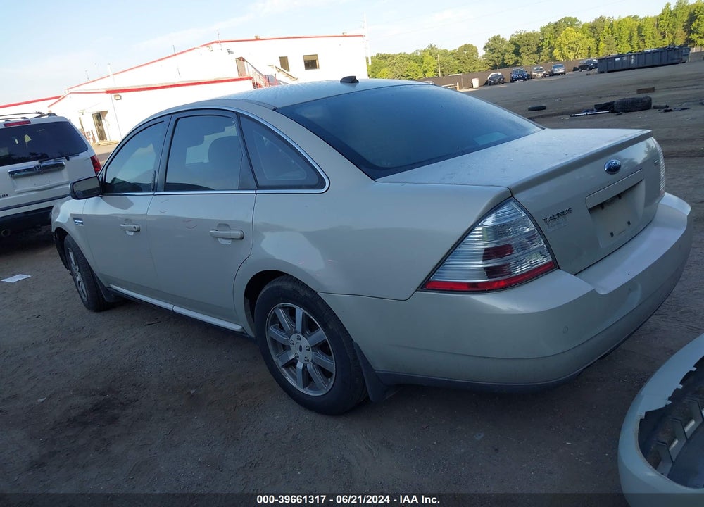 2008 FORD TAURUS SEL VIN: 1FAHP24W38G139685
