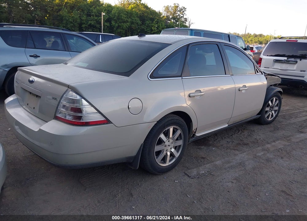 2008 FORD TAURUS SEL VIN: 1FAHP24W38G139685