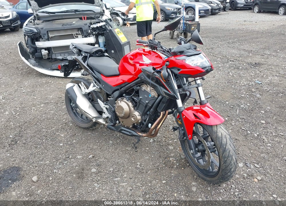 2017 HONDA CB500 F VIN: MLHPC4564H5400259