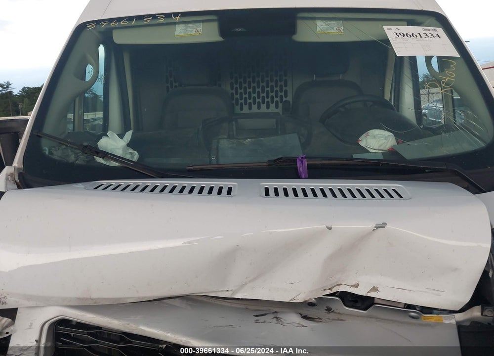 2022 RAM PROMASTER 3500 CARGO VAN HIGH ROOF 159 WB EXT VIN: 3C6MRVJGXNE127764