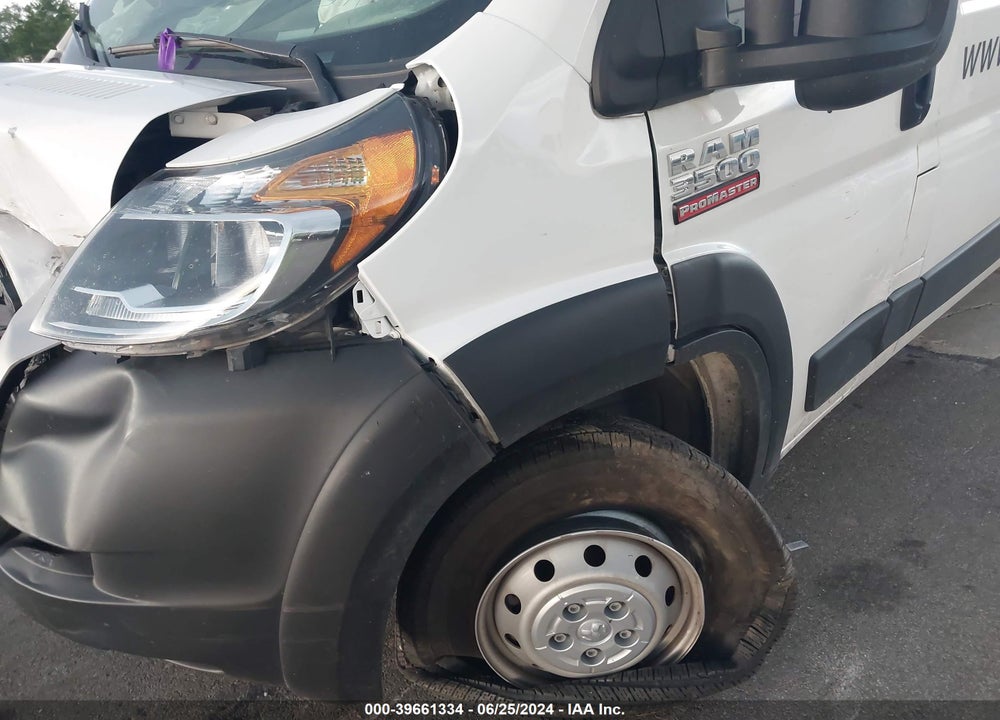 2022 RAM PROMASTER 3500 CARGO VAN HIGH ROOF 159 WB EXT VIN: 3C6MRVJGXNE127764