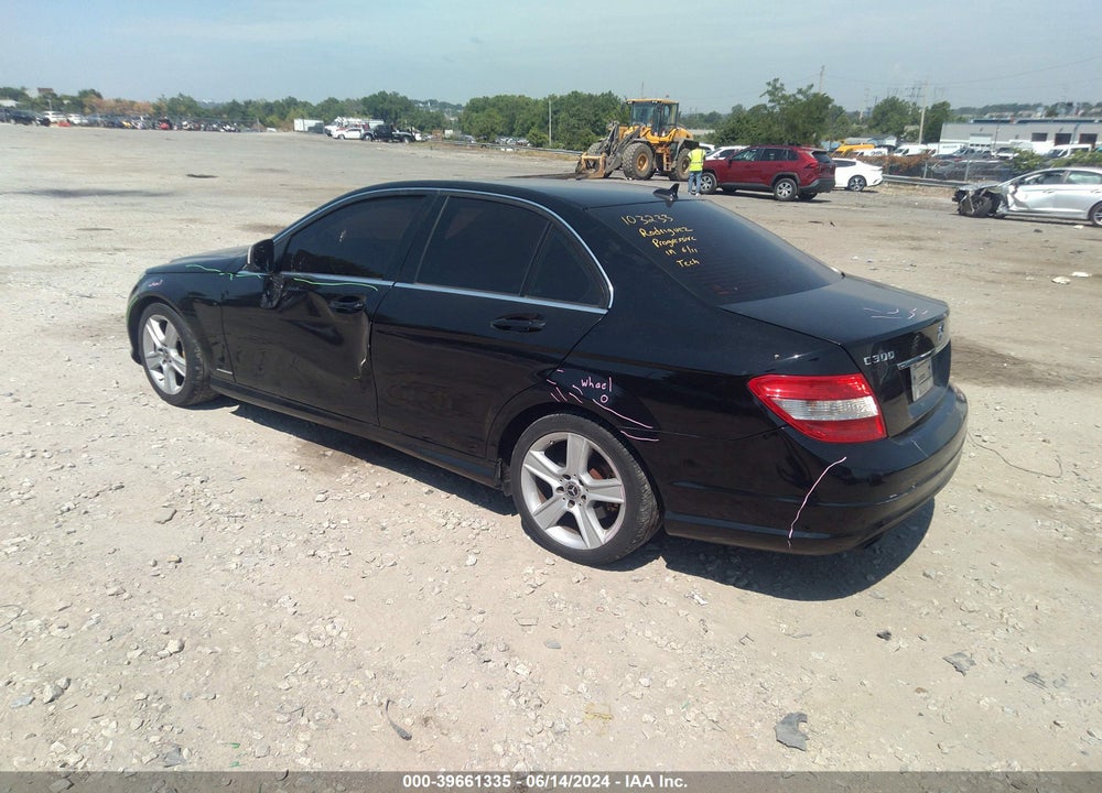 2009 MERCEDES-BENZ C 300 LUXURY 4MATIC/SPORT 4MATIC VIN: WDDGF81XX9F212119