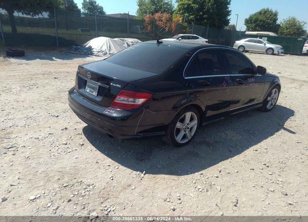 2009 MERCEDES-BENZ C 300 LUXURY 4MATIC/SPORT 4MATIC VIN: WDDGF81XX9F212119