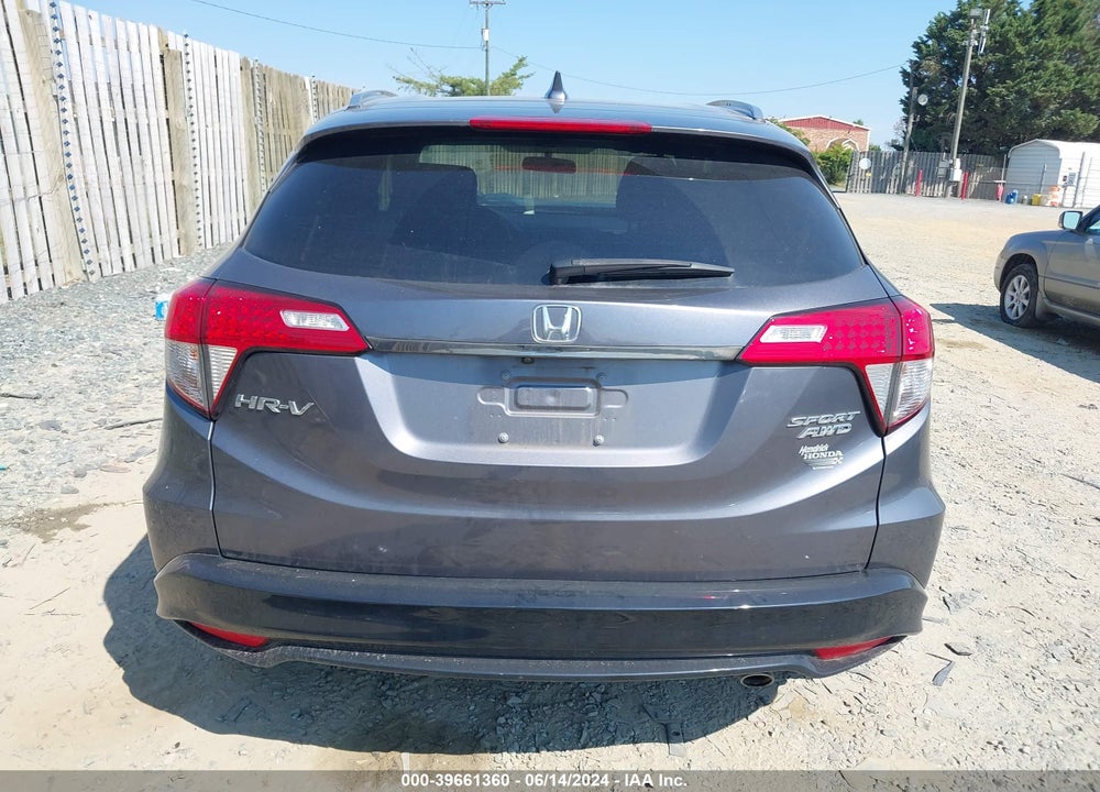 2021 HONDA HR-V AWD SPORT VIN: 3CZRU6H12MM753764