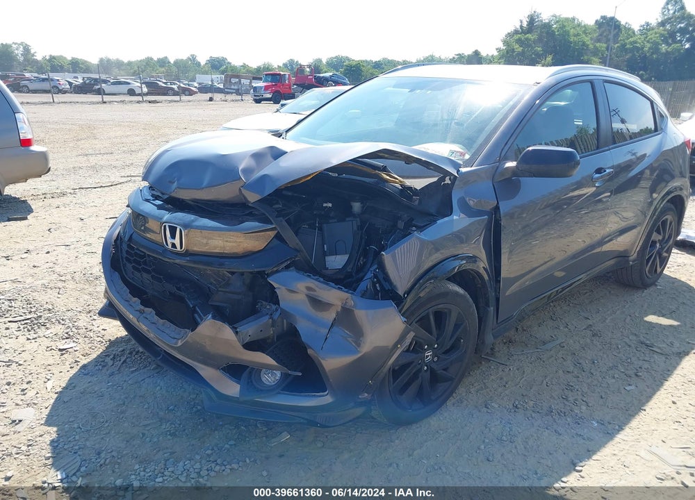 2021 HONDA HR-V AWD SPORT VIN: 3CZRU6H12MM753764