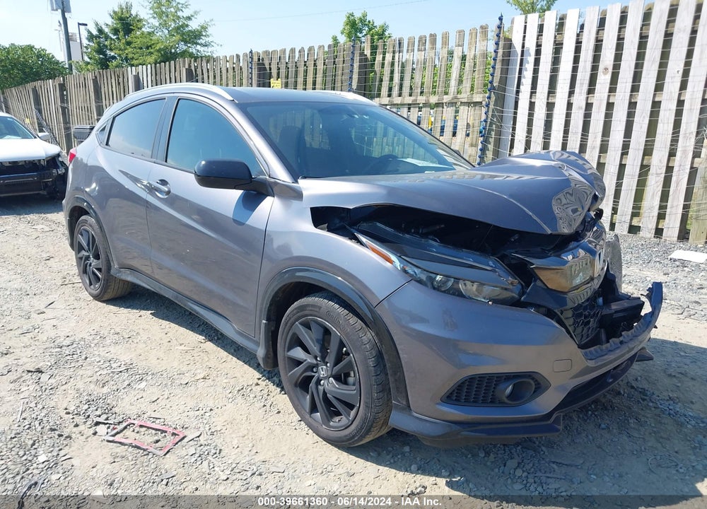 2021 HONDA HR-V AWD SPORT VIN: 3CZRU6H12MM753764