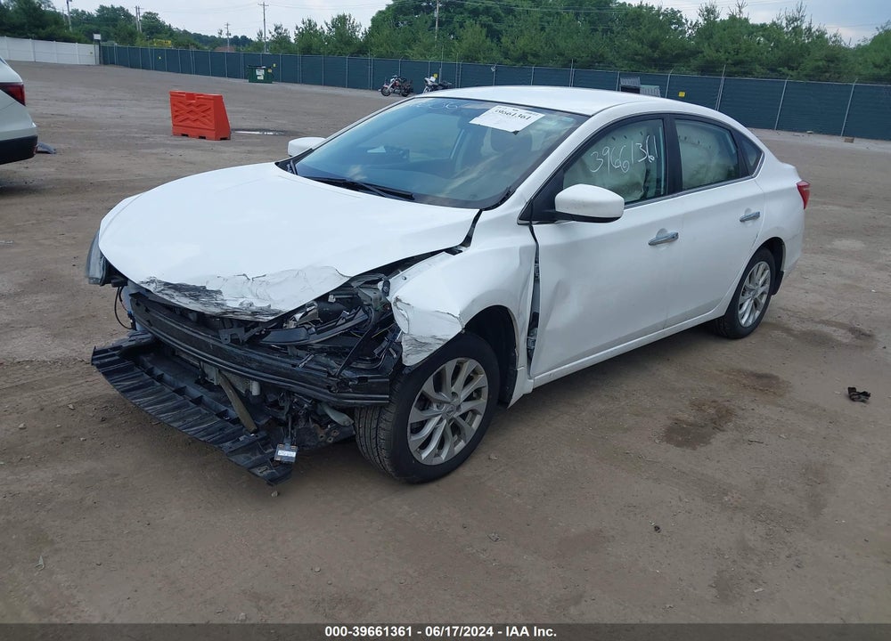 2019 NISSAN SENTRA SV VIN: 3N1AB7AP6KY335391