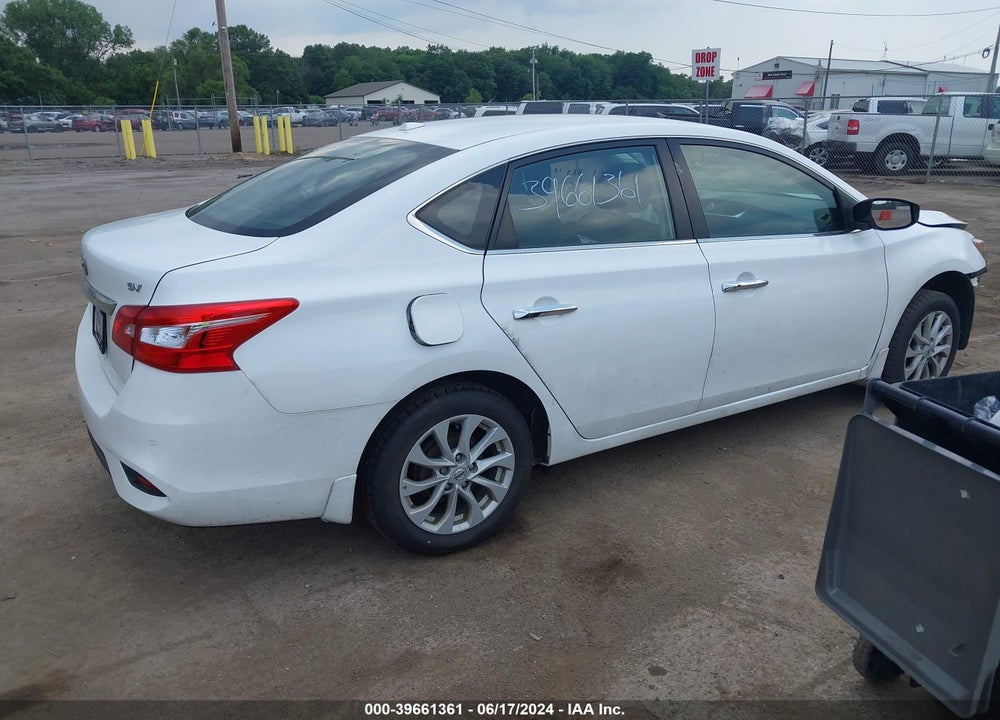 2019 NISSAN SENTRA SV VIN: 3N1AB7AP6KY335391