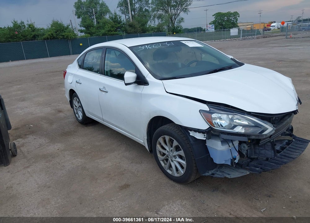 2019 NISSAN SENTRA SV VIN: 3N1AB7AP6KY335391