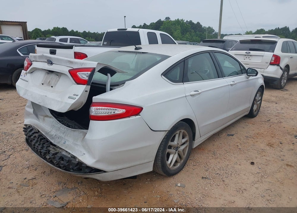 2015 FORD FUSION SE VIN: 3FA6P0HD8FR101766