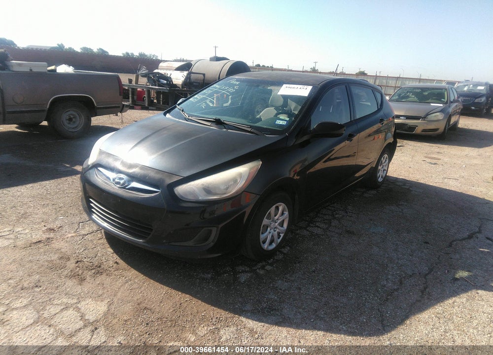 2014 HYUNDAI ACCENT GS VIN: KMHCT5AE0EU190387
