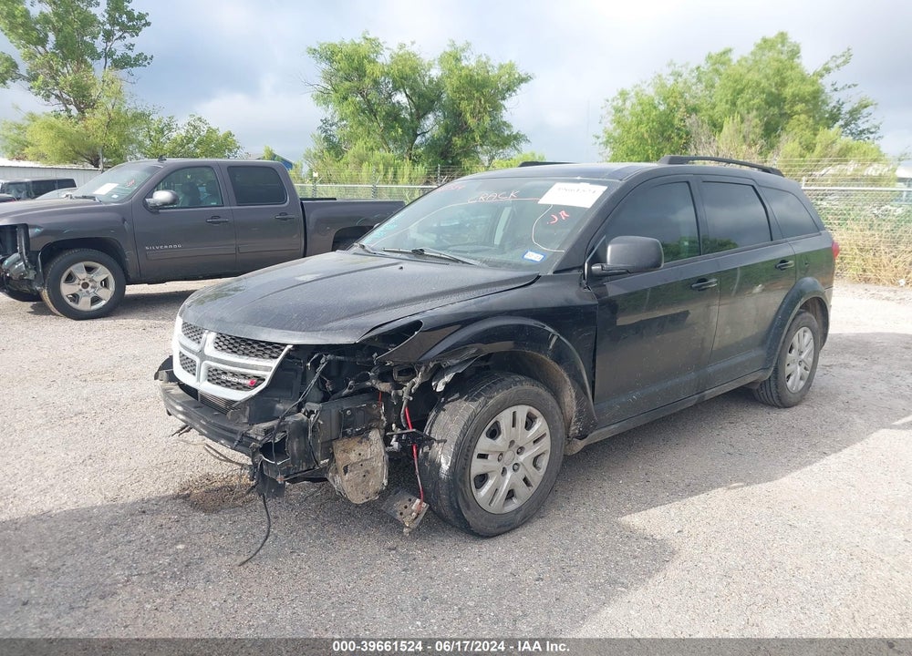 2013 DODGE JOURNEY SE VIN: 3C4PDCAB3DT671515