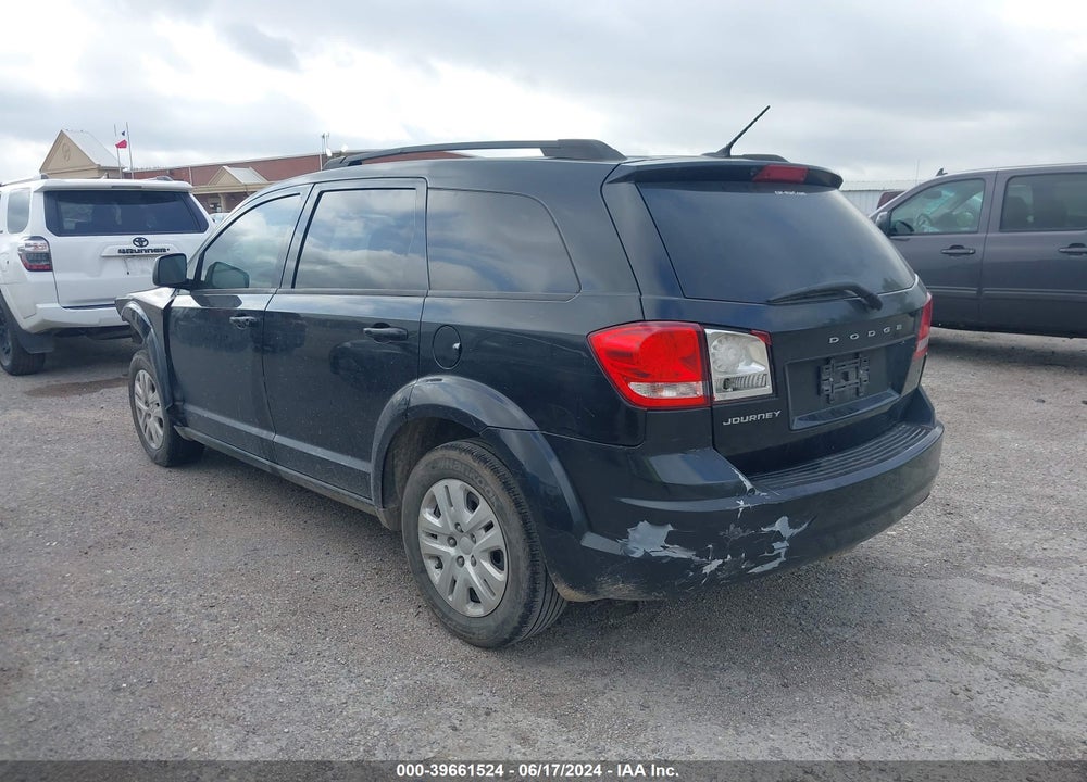 2013 DODGE JOURNEY SE VIN: 3C4PDCAB3DT671515