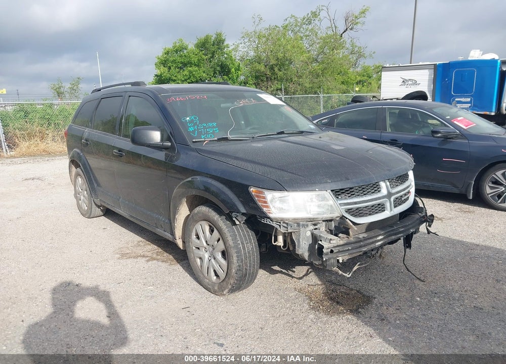 2013 DODGE JOURNEY SE VIN: 3C4PDCAB3DT671515