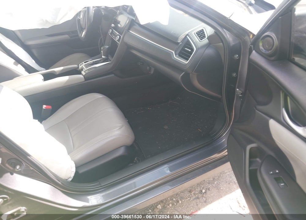 2019 HONDA CIVIC EX VIN: JHMFC1F37KX008548