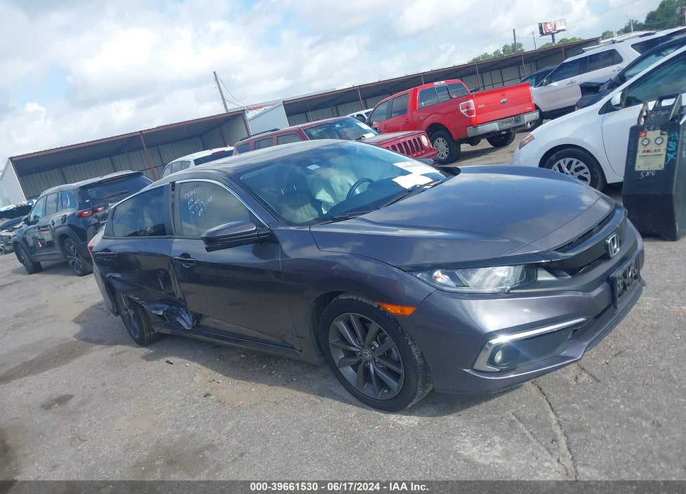 2019 HONDA CIVIC EX VIN: JHMFC1F37KX008548