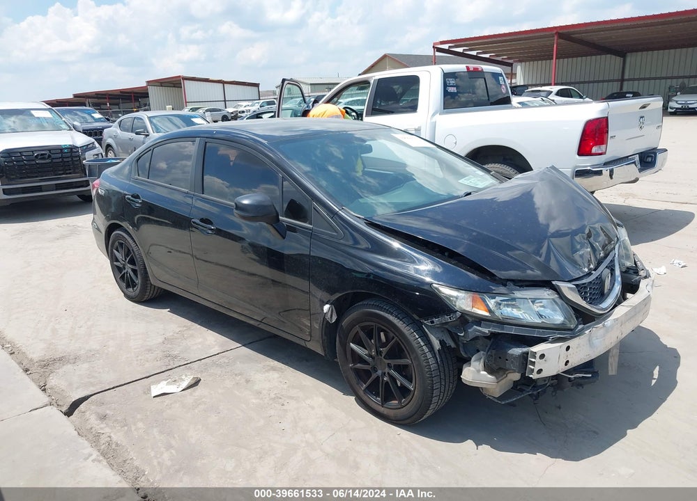 2013 HONDA CIVIC LX VIN: 2HGFB2F59DH552652