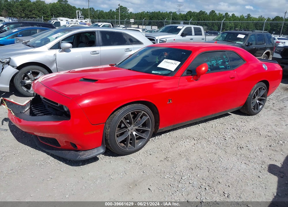 2018 DODGE CHALLENGER R/T SCAT PACK VIN: 2C3CDZFJ9JH278807