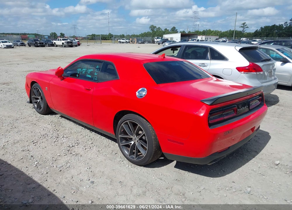2018 DODGE CHALLENGER R/T SCAT PACK VIN: 2C3CDZFJ9JH278807