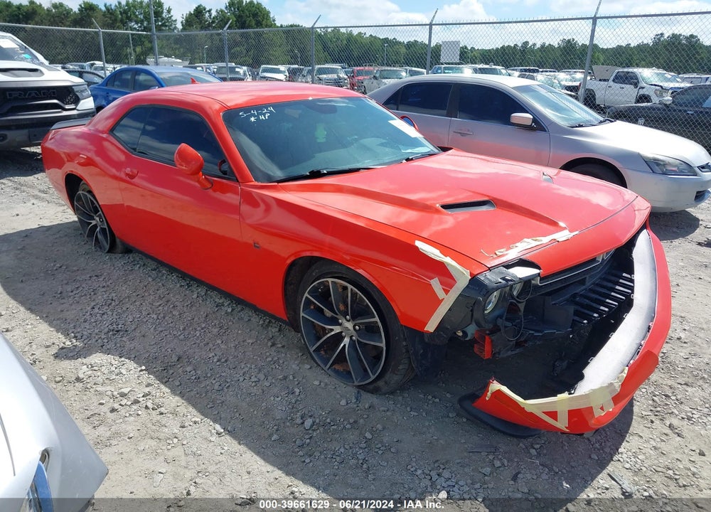 2018 DODGE CHALLENGER R/T SCAT PACK VIN: 2C3CDZFJ9JH278807
