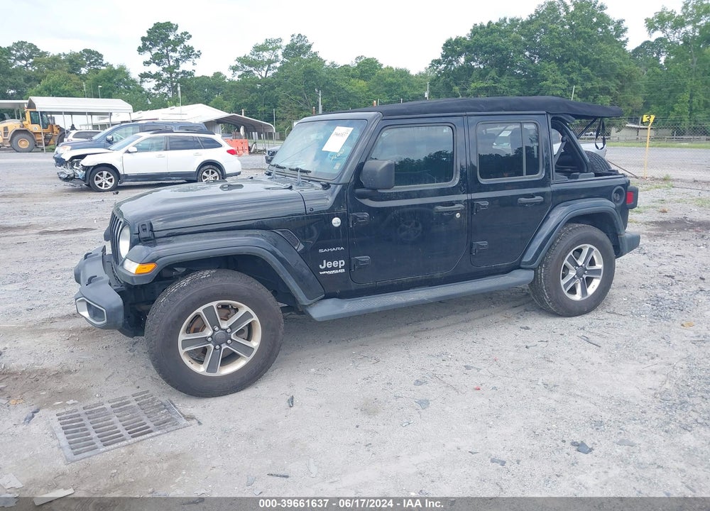 2018 JEEP WRANGLER UNLIMITED SAHARA 4X4 VIN: 1C4HJXEG0JW134259