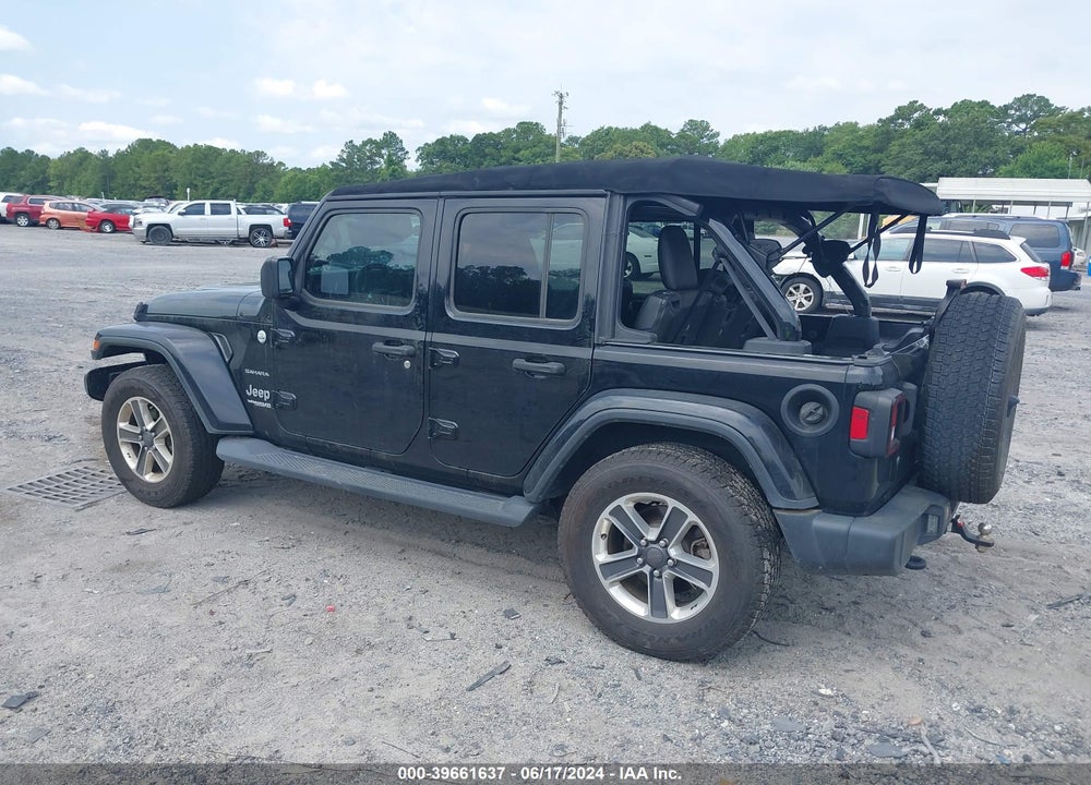 2018 JEEP WRANGLER UNLIMITED SAHARA 4X4 VIN: 1C4HJXEG0JW134259