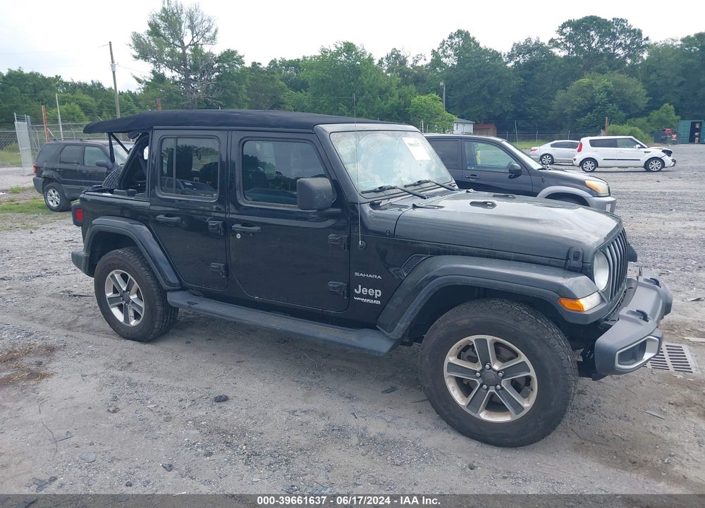 2018 JEEP WRANGLER UNLIMITED SAHARA 4X4 VIN: 1C4HJXEG0JW134259