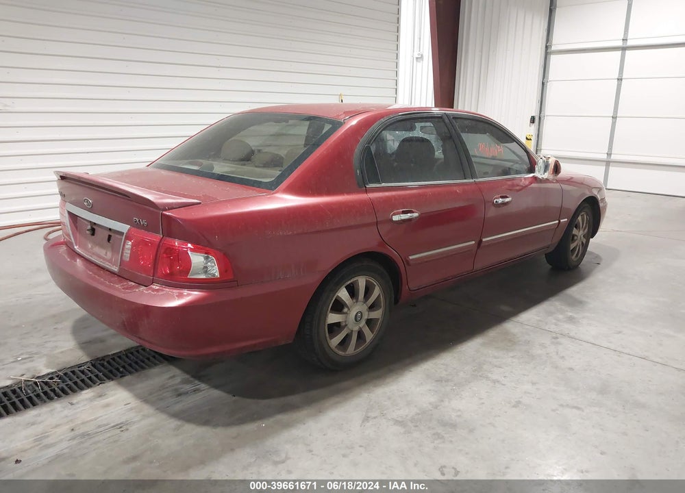 2004 KIA OPTIMA EX V6/LX V6 VIN: KNAGD128345317708