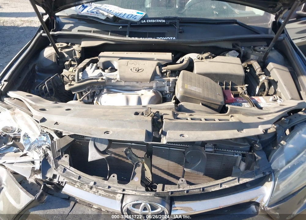 2015 TOYOTA CAMRY SE VIN: 4T1BF1FKXFU116048