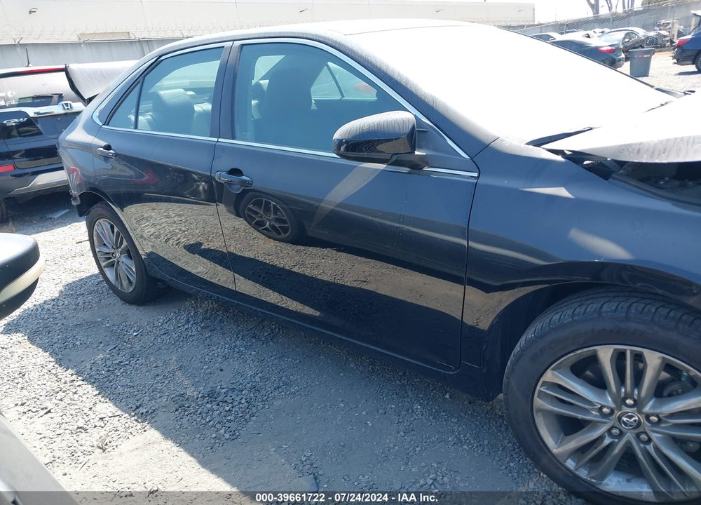 2015 TOYOTA CAMRY SE VIN: 4T1BF1FKXFU116048