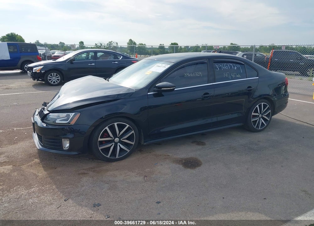 2013 VOLKSWAGEN JETTA GLI AUTOBAHN W/NAV VIN: 3VW567AJ1DM238296