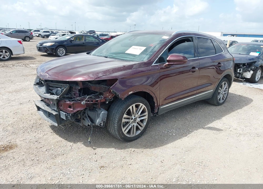 2017 LINCOLN MKC RESERVE VIN: 5LMCJ3C95HUL07859
