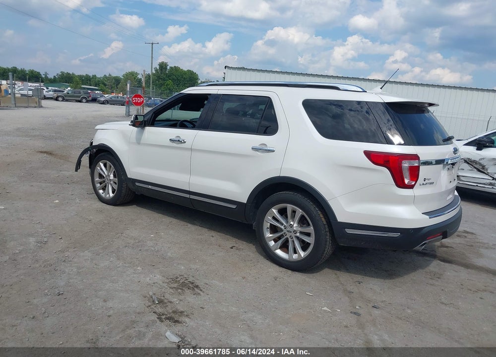 2018 FORD EXPLORER LIMITED VIN: 1FM5K7F85JGA64562