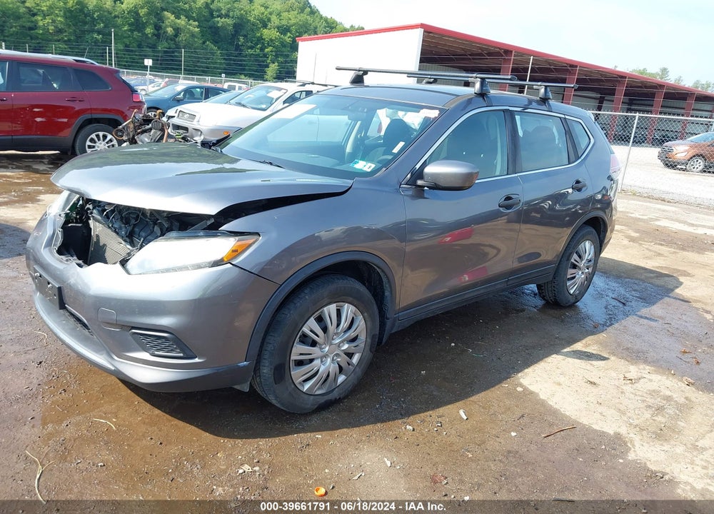 2016 NISSAN ROGUE S VIN: 5N1AT2MV8GC911131