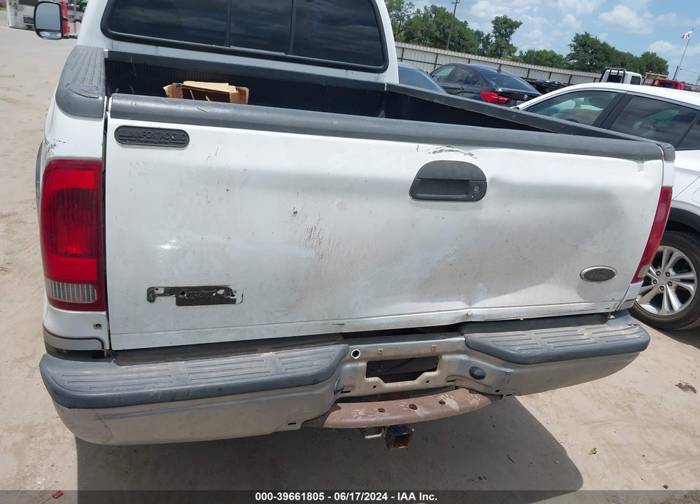 2001 FORD F-250 LARIAT/XL/XLT VIN: 1FTNW21F41EB09424