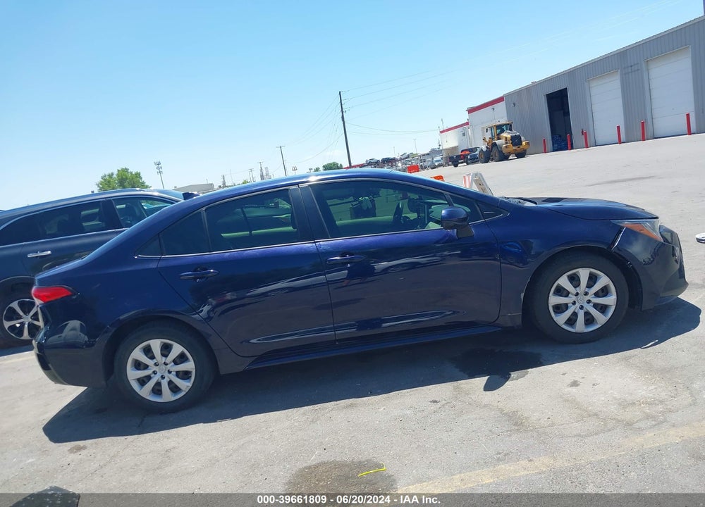 2020 TOYOTA COROLLA LE VIN: JTDEPRAE8LJ089086