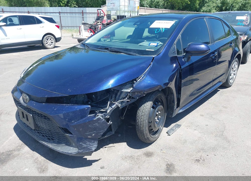 2020 TOYOTA COROLLA LE VIN: JTDEPRAE8LJ089086