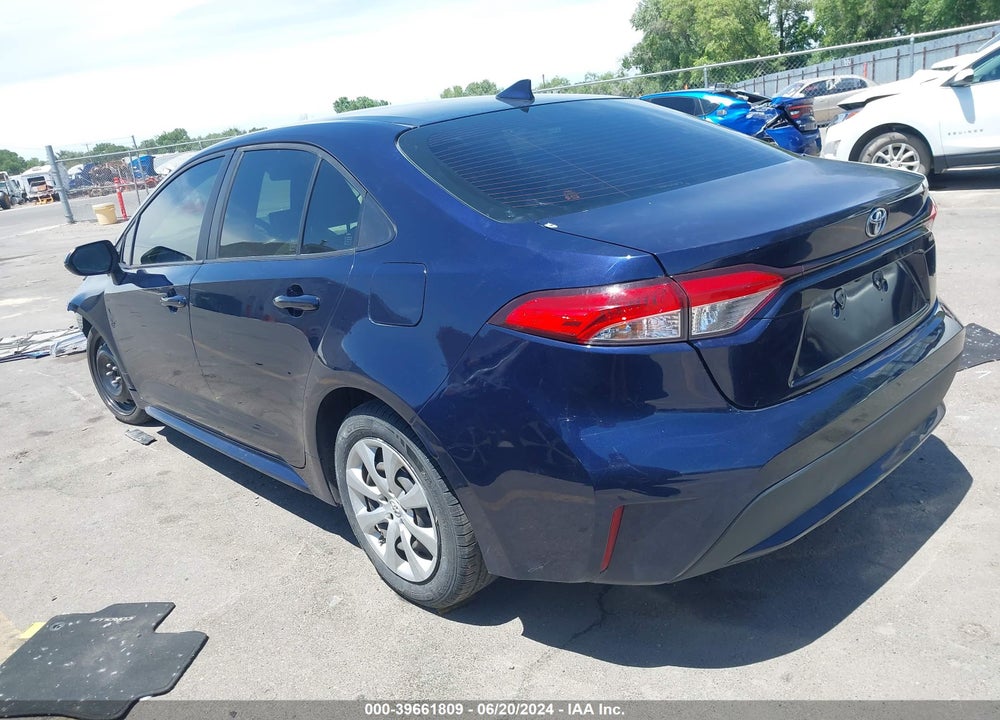 2020 TOYOTA COROLLA LE VIN: JTDEPRAE8LJ089086