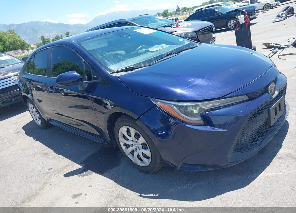 2020 TOYOTA COROLLA LE VIN: JTDEPRAE8LJ089086