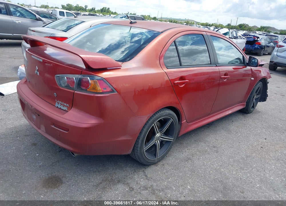 2010 MITSUBISHI LANCER GTS VIN: JA32U8FW2AU020248