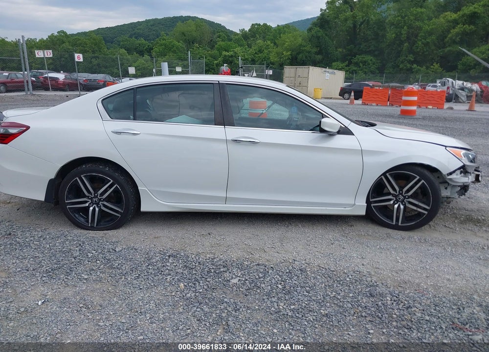 2016 HONDA ACCORD SPORT VIN: 1HGCR2F52GA022122
