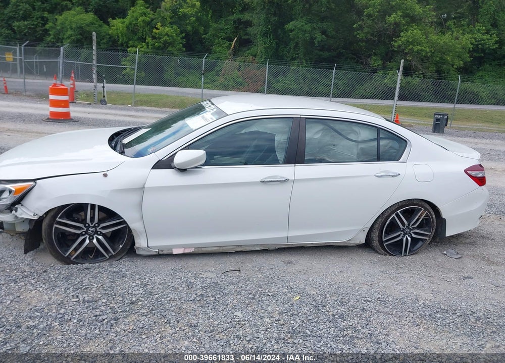 2016 HONDA ACCORD SPORT VIN: 1HGCR2F52GA022122