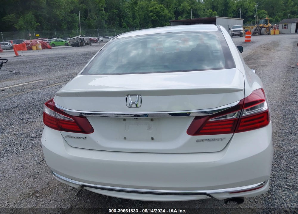 2016 HONDA ACCORD SPORT VIN: 1HGCR2F52GA022122