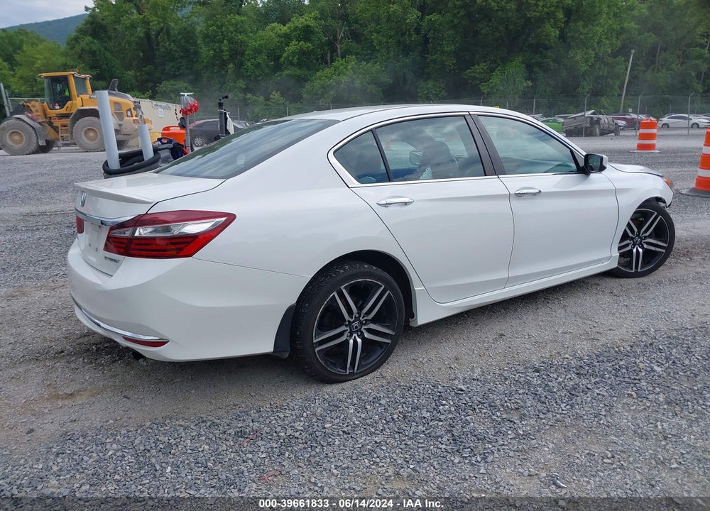 2016 HONDA ACCORD SPORT VIN: 1HGCR2F52GA022122