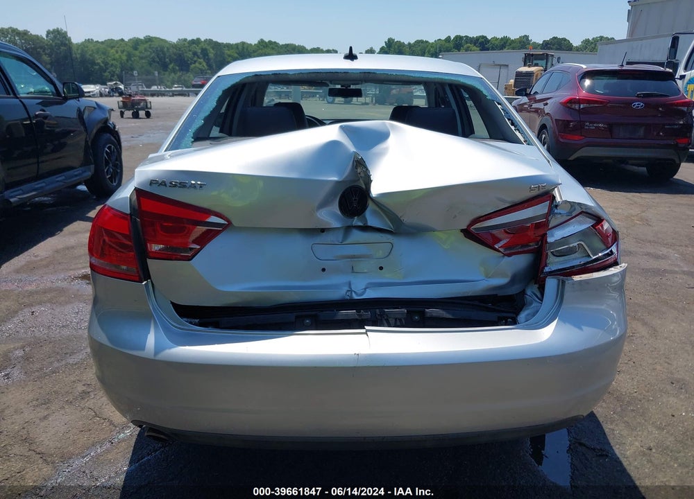 2013 VOLKSWAGEN PASSAT 2.5L SE VIN: 1VWBP7A38DC057084