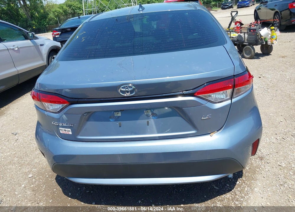 2022 TOYOTA COROLLA LE VIN: 5YFEPMAE6NP290132