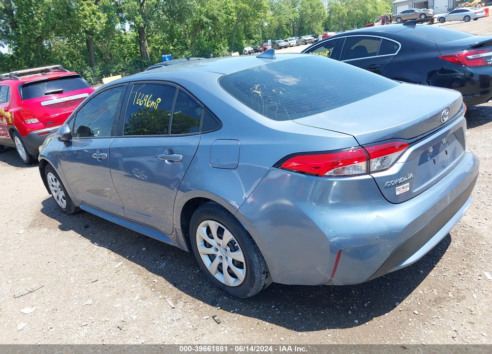 2022 TOYOTA COROLLA LE VIN: 5YFEPMAE6NP290132