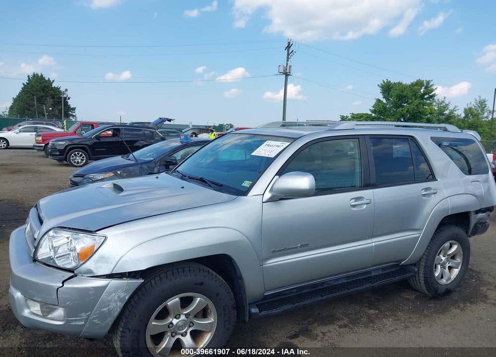 2004 TOYOTA 4RUNNER SR5 SPORT V6 VIN: JTEBU14R548016550